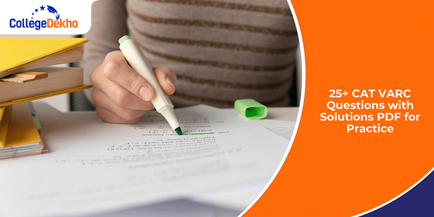 25+ CAT VARC Questions with Solutions PDF for Practice