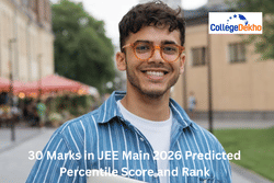 30 Marks in JEE Main 2026 Predicted Percentile Score and Rank