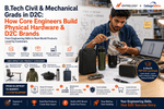 BTech Civil and Mechanical engineering graduate designing a physical D2C hardware product