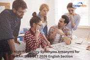 50 High-Frequency Synonyms & Antonyms for MAH B.Ed CET 2026