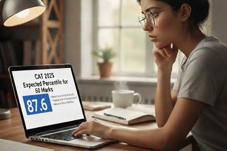 Expected Cutoff Percentile for 50 Marks in CAT 2025