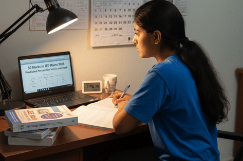 50 Marks in JEE Mains 2026 Predicted Percentile Score and Rank ...