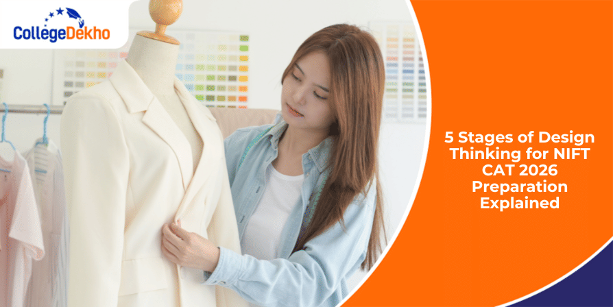 5 Stages of Design Thinking for NIFT CAT 2026 Preparation Explained