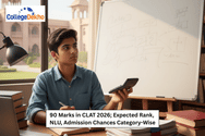 90 Marks in CLAT 2026; Expected Rank, NLU, Admission Chances Category-Wise