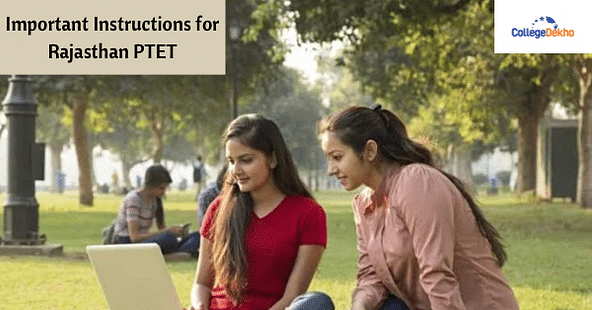 Important Instructions for Rajasthan PTET