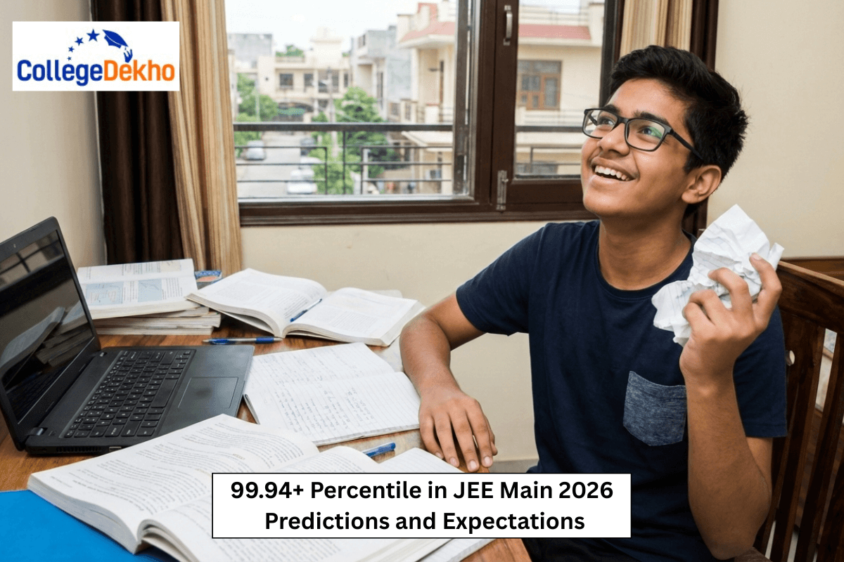 99.94+ Percentile in JEE Main 2026 Predictions and Expectations