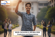 99.95+ Percentile in JEE Main 2026 Predictions and Expectations