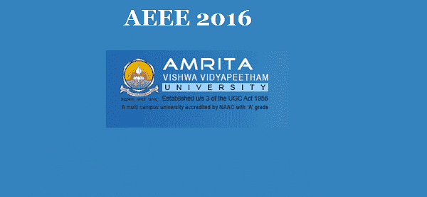 AEEE 2016: Exam Dates Announced