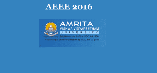 AEEE 2016: Exam Dates Announced