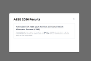 AEEE Result 2026 to be Released on May 8: Check Expected Release Time, CSAP Details