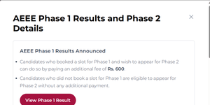 AEEE Result Link 2026