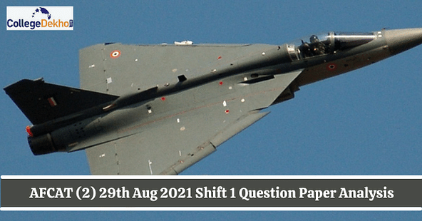 AFCAT (2) 29th Aug 2021 Shift 1 Question Paper Analysis