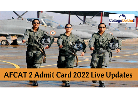 AFCAT 2 Admit Card 2022 Live: Hall Ticket Today at afcat.cdac.in, Direct Link, Important Instructions