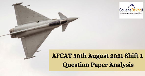 AFCAT 30th August 2021 Shift 1 Question Paper Analysis, Answer Key