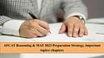 AFCAT Reasoning & MAT 2023 Preparation Strategy,