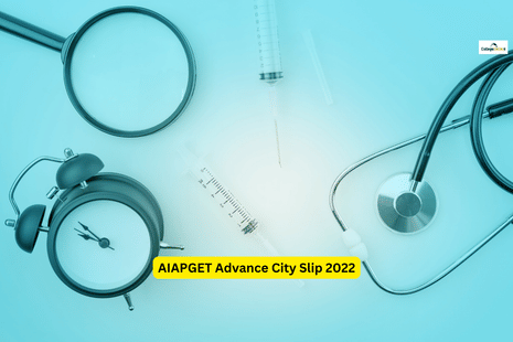 AIAPGET Advance City Slip 2022 to be released soon at aiapget.nta.nic.in