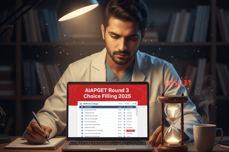 AIAPGET Round 3 Choice Filling 2025 Ends Today