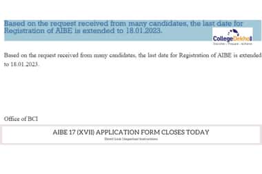 AIBE 2023 Application Form Last Date