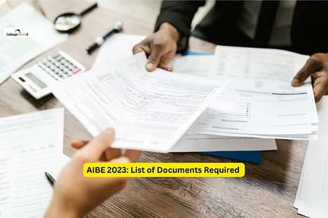 AIBE 2023: List of Documents Required to Application Form