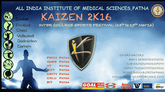 Kaizen 2016 - AIIMS Patna Sports Fest Concludes