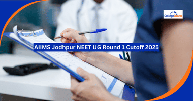 AIIMS Jodhpur NEET UG Round 1 Cutoff 2025