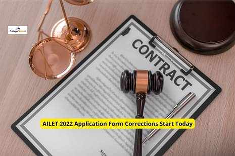 AILET 2022 Application Form Corrections Start Today, Edit Details by 28 May