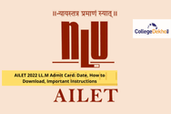 AILET LLM 2026 Admit Card: Date, How to Download, Important Instructions