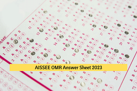 AISSEE OMR Answer Sheet 2023