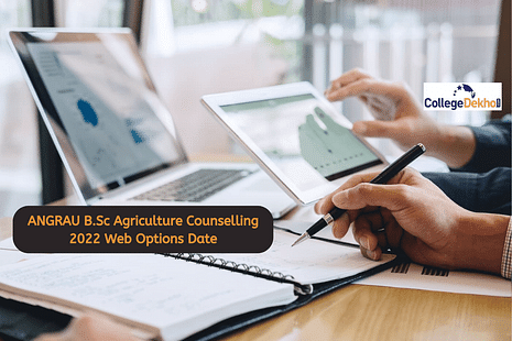 ANGRAU B.Sc Agriculture Counselling 2022 Web Options Date