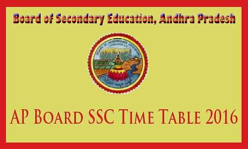 Andhra Pradesh SSC exams from March 21, 2016