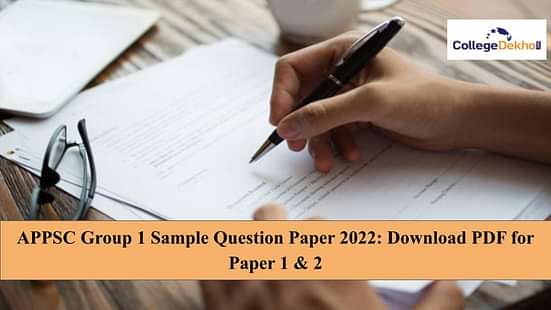 APPSC Group 1 Sample Question Paper 2022