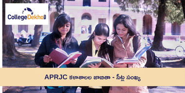 జిల్లా ప్రకారంగా APRJC కళాశాలల్లో మొత్తం సీట్ల సంఖ్య (District-Wise Total No. of Seats in APRJC Colleges 2024 )