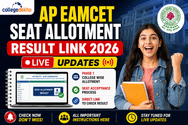 AP EAMCET Seat Allotment Result Link 2026 (OUT) LIVE Updates: Phase 1 College Wise Allotment; Seat Acceptance Process