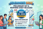 AP EAMCET 2026 Engineering Response Sheet Release Date: APSCHE to activate answer keys on THIS date