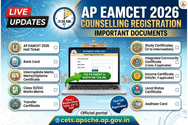 AP EAMCET Counselling Registration 2026 LIVE Updates: Phase 1 CSE Expected Cutoff Rank; Important Documents