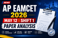 AP EAMCET 2026 May 12 Shift 1 Paper Moderate: Physics Tougher than Mathematics; Topics and Questions Asked