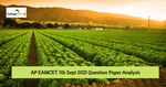 AP EAMCET (EAPCET) 7th Sept 2021 Question Paper Analysis, Answer Key