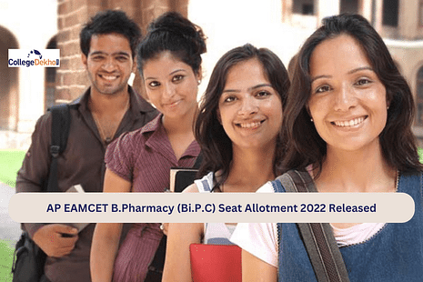 AP EAMCET B.Pharmacy (Bi.P.C) Seat Allotment 2022 Released