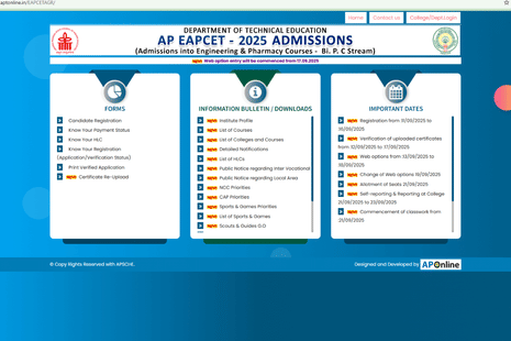 AP EAMCET BiPC Counselling 2025 Web Options to be out Tomorrow