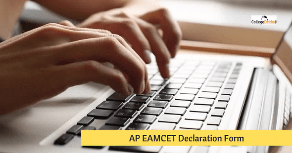 AP EAMCET 2020 Declaration Form