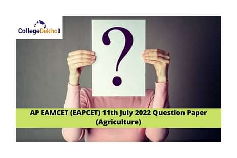 AP EAMCET (EAPCET) 11th July 2022 Question Paper (Agriculture)
