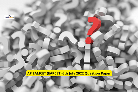 AP EAMCET (EAPCET) 6th July 2022 Question Paper: Download Memory-Based Questions