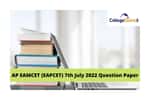 AP EAMCET (EAPCET) 7th July 2022 Question Paper