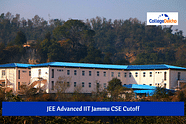 JEE Advanced IIT Jammu CSE Cutoff 2025