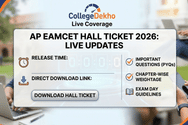 AP EAMCET Hall Ticket 2026 (OUT) Live Updates: Download Link Activated, Important Questions