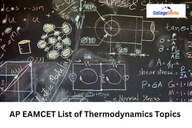 AP EAMCET List of Thermodynamics Topics 2025