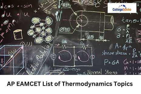 AP EAMCET List of Thermodynamics Topics 2025