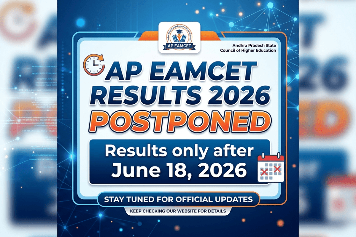 AP EAMCET Results 2026 Postponed: Check Revised Date & Important Details