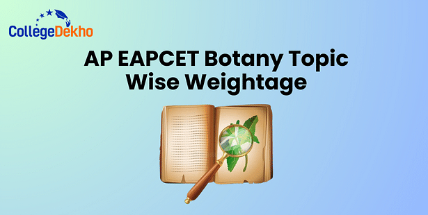 AP EAPCET Agriculture Botany Topic-wise Weightage