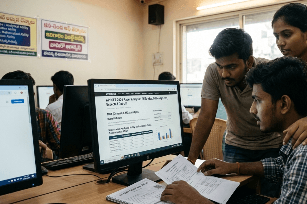 AP ICET 2026 Exam Analysis: Question Paper Difficulty Level; Answer Key Release Date